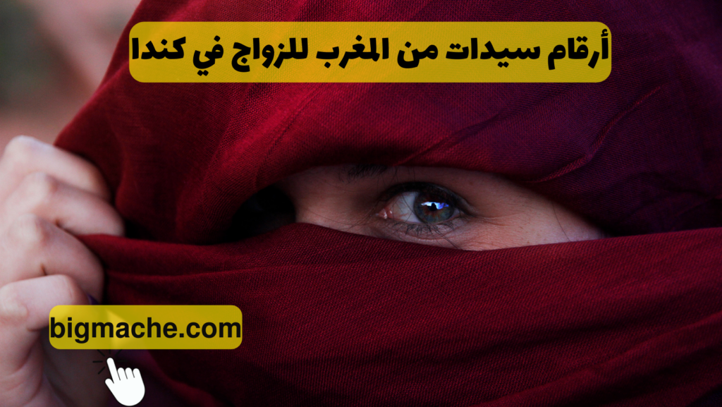 أرقام سيدات من المغرب للزواج في كندا