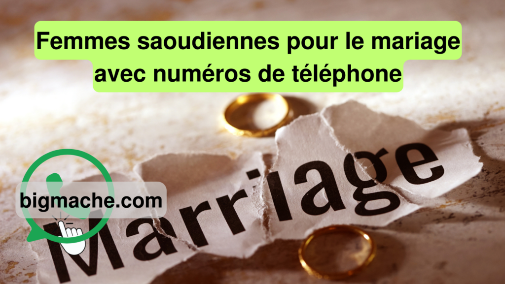 Femmes saoudiennes pour le mariage avec numéros de téléphone