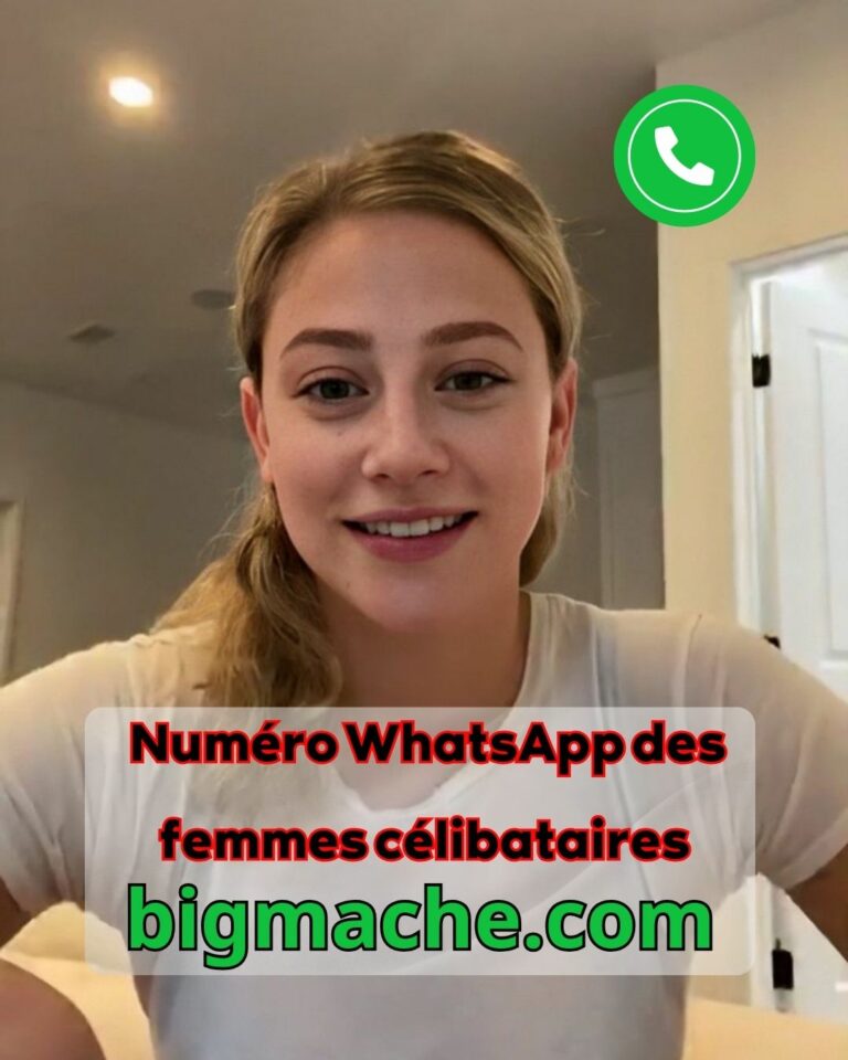 Numéro WhatsApp des femmes célibataires