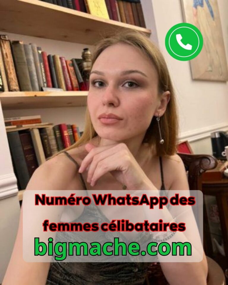 Numéro WhatsApp des femmes célibataires